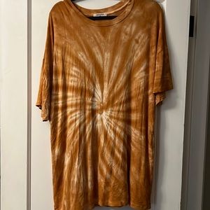 Zenana burnt orange tie dye